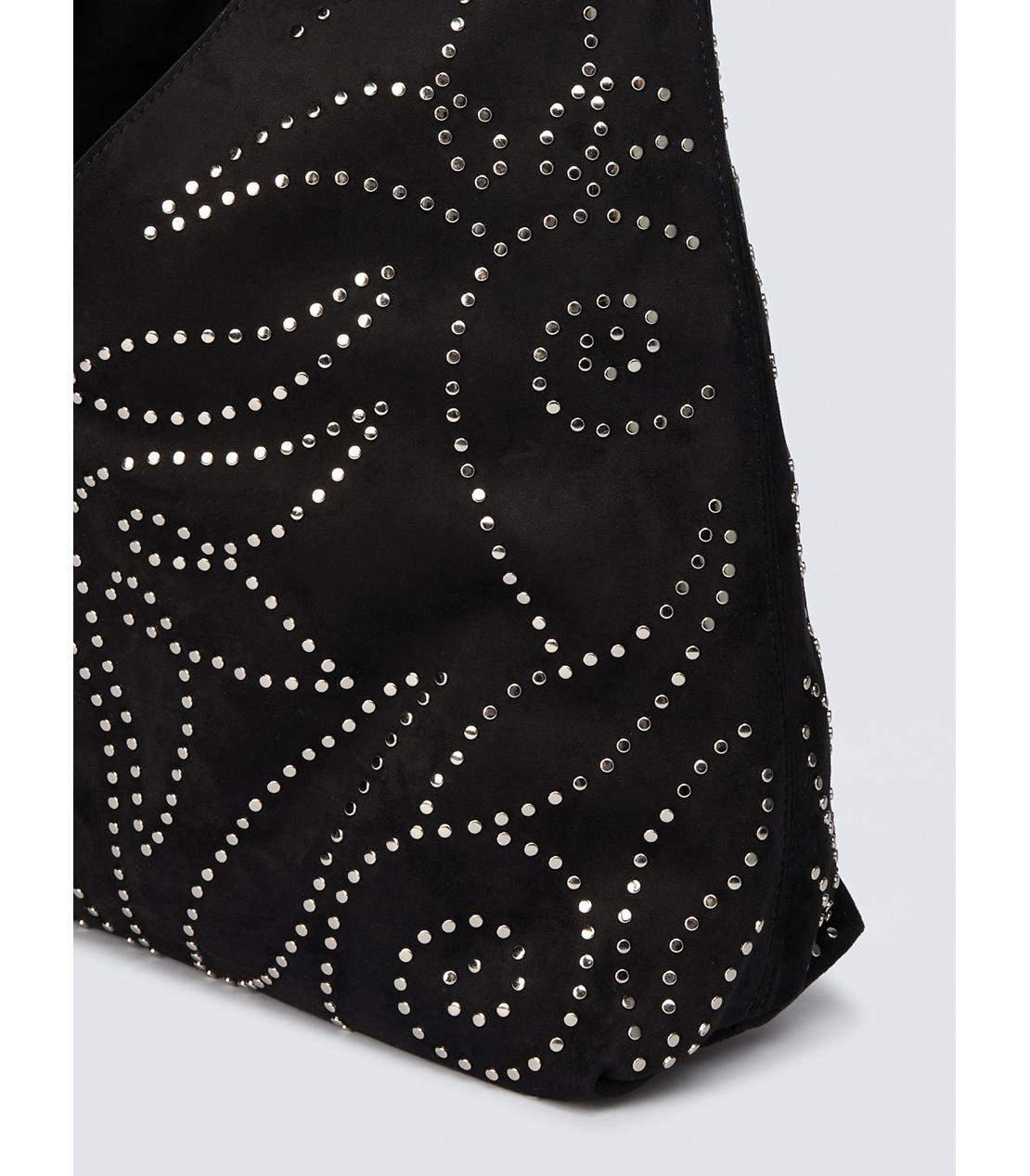ブラックベルベットホーボーバッグ 詳細画像 ブラック 6